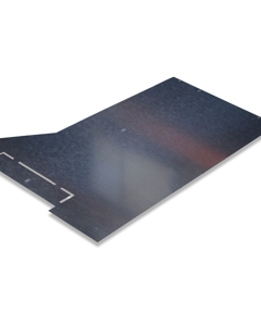 Trennwand Blech unter Nest HD 1E Nova-270